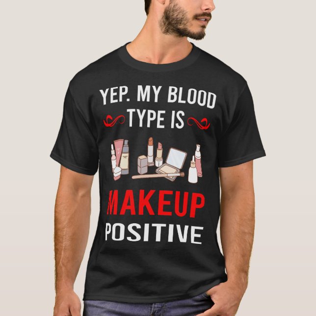 Bluttyp-Make-up T-Shirt (Vorderseite)
