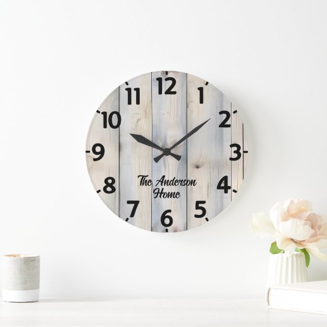 Blutung Große Wanduhr (Zuhause)