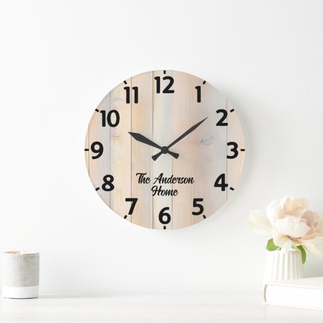 Blutung Große Wanduhr (Zuhause)