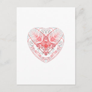 Blutung Postkarte