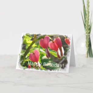Blutungen am Geburtstag Karte