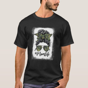 Blutungen Camouflage Mama T-Shirts Leben für den M