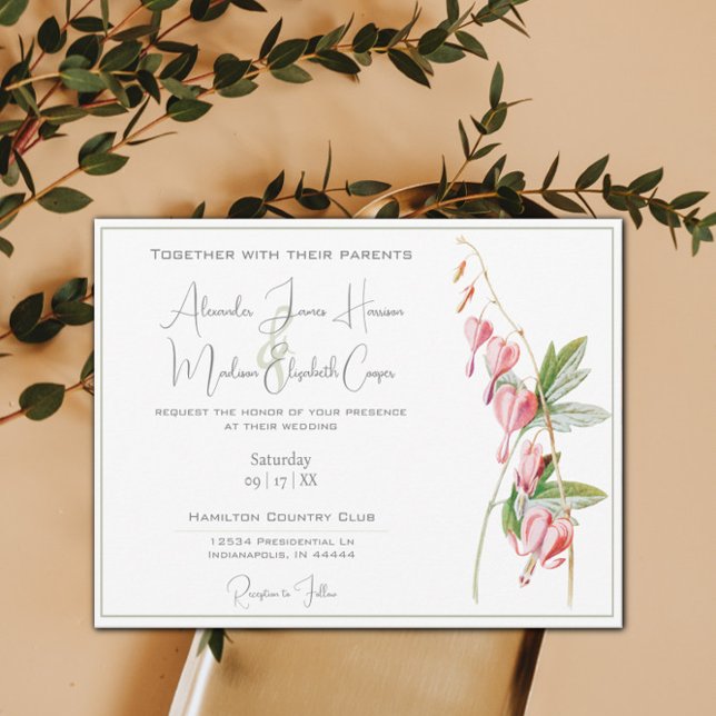 Blutungen Herzen Einladung zur Hochzeit (Von Creator hochgeladen)