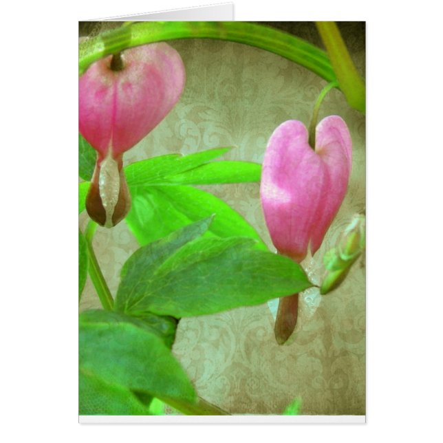 Blutungen von Herzen mit Textur (Vorne)