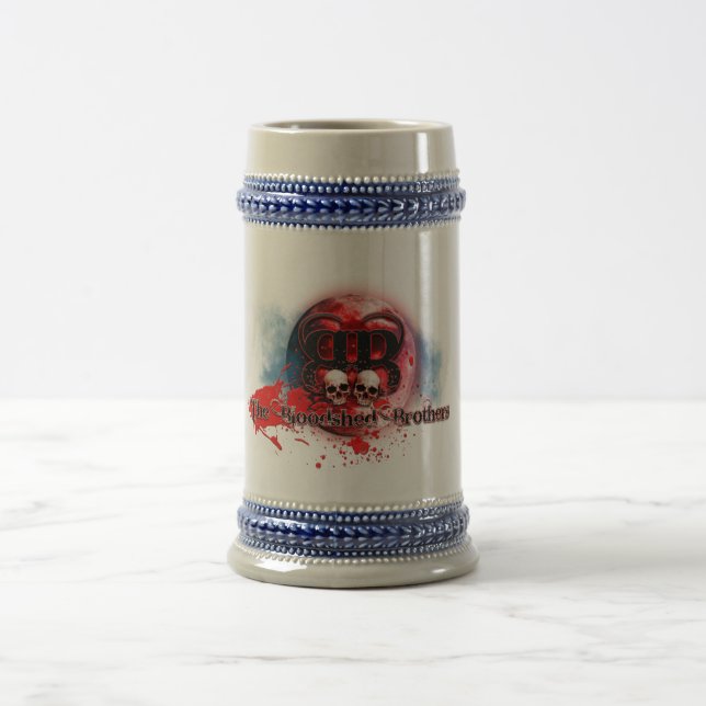 Blutvergießen Stein O Bierglas (Mittel)