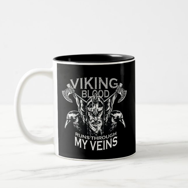 Blutzellen Zweifarbige Tasse (Links)