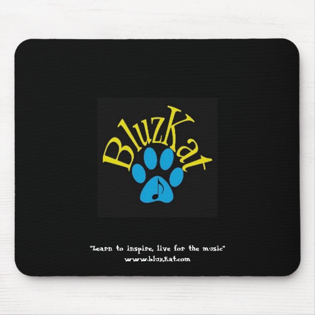 BluzKat Logo Mousepad (Vorne)