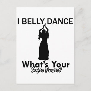Bly Dance Designs Postkarte