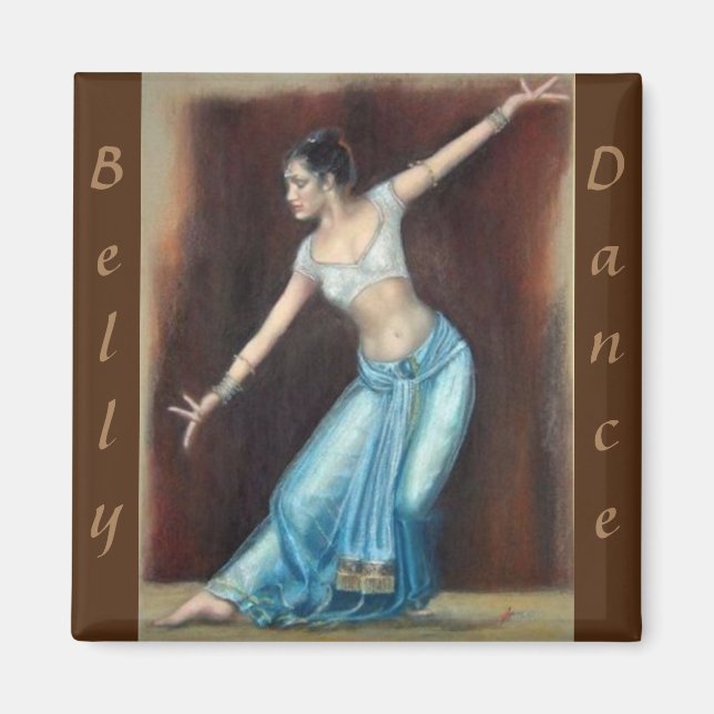 "Bly Dancing" Magnet (Vorne)