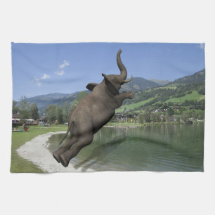Bly Flop Elephant Handtuch