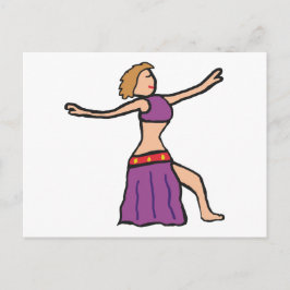 Bly Tancing Postkarte