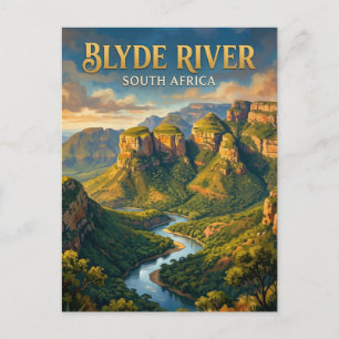 Blyde River Canyon, Graskop, Mpumalanga Postkarte