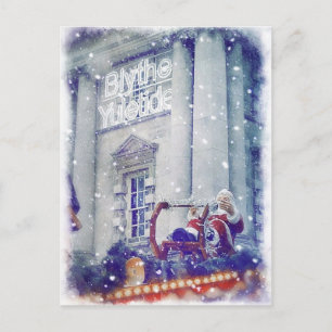 Blyth Yuletide Christmas postcard Postkarte