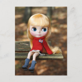 Blythe Gold Postkarte