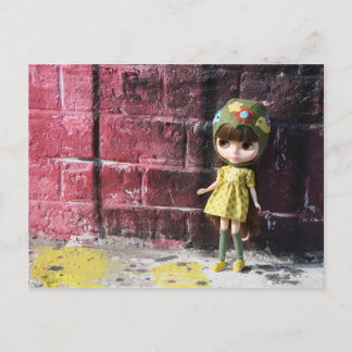 Blythe Raspberry Sorbet Postkarte