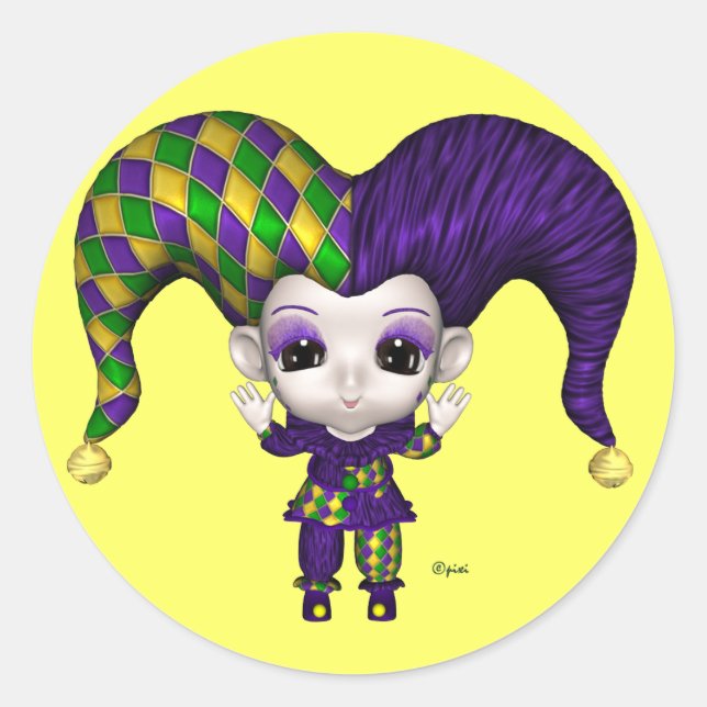 Blythe World Mardi Gras - Stickers (Vorderseite)
