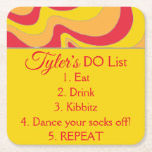 BM Bar or Bat Mitzvah Glitzer Swirl