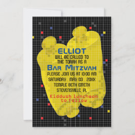 BM Bat Mitzvah Bar Mitzvah Spiel auf Einladung