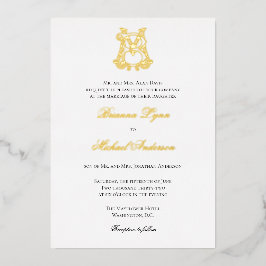 BM Monogramm MB Monogramm Einladung