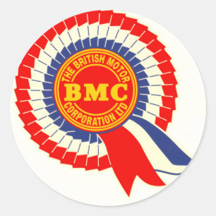 BMC Rosette-Aufkleber Runder Aufkleber