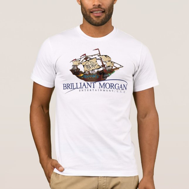 BME Shirt - weißes Schiff (Vorderseite)
