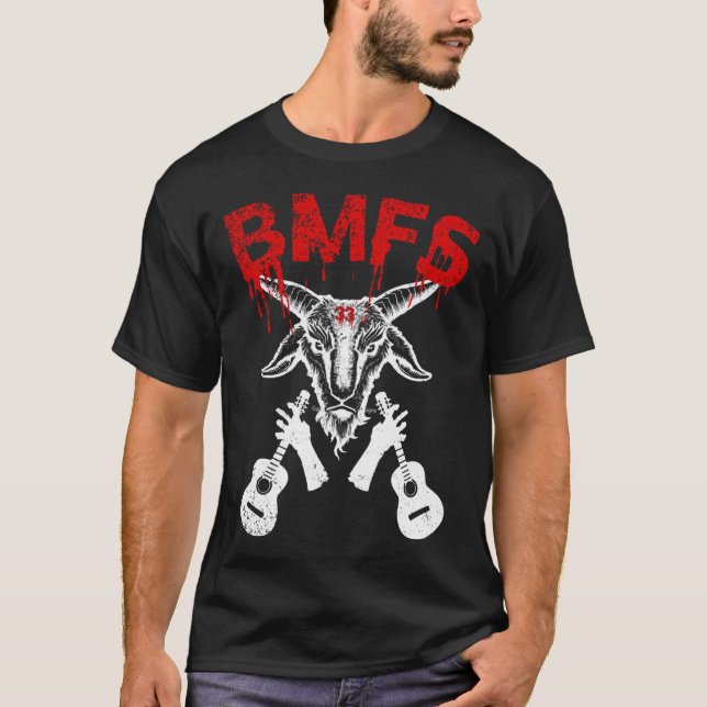 BMFS Metall Ziege T-Shirt (Vorderseite)