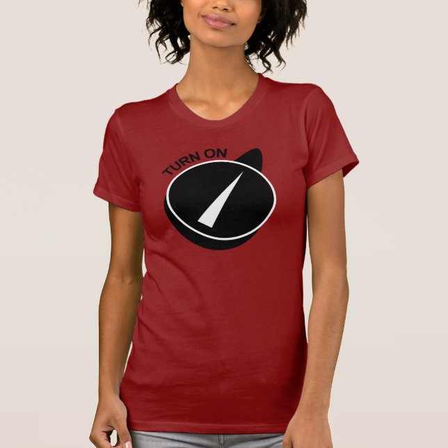 BMM TurnOn Schalter T-Shirt (Vorderseite)