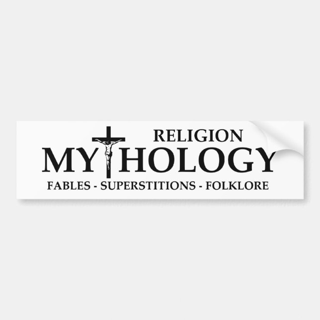 Bmp-Religion = -mythologie Autoaufkleber (Vorne)