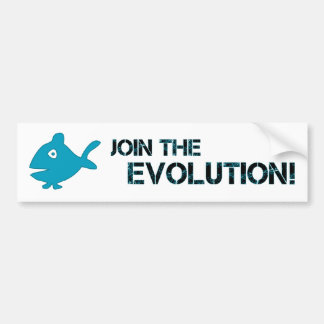 BMP schließen sich der Evolution an! Autoaufkleber