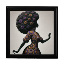 BMSC AfroCentric Holzschmuck Keepake Box 2