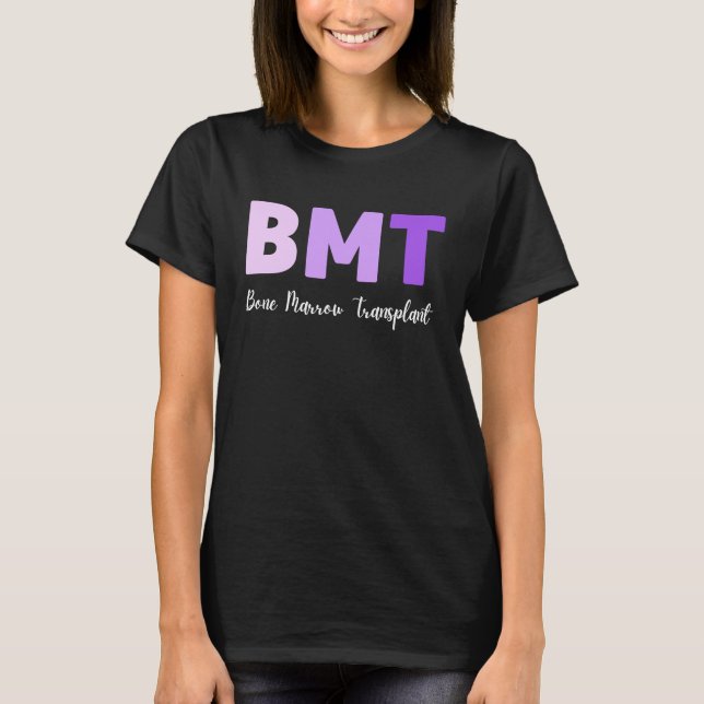 BMT Nurse Bone Marrow Transplant Nurse Emergency N T-Shirt (Vorderseite)