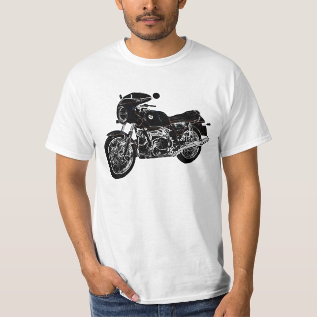 BMWモーターサイクル T-Shirt (Vorderseite)