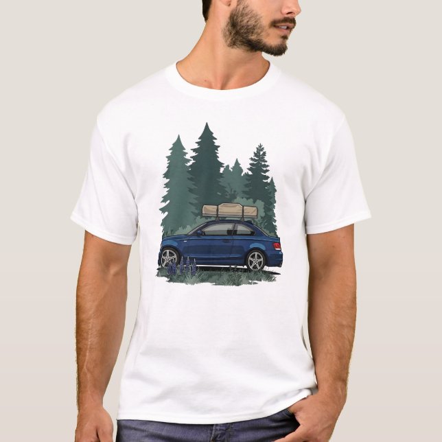 BMW 135i Adventure T-Shirt | E82 Coupé (Vorderseite)