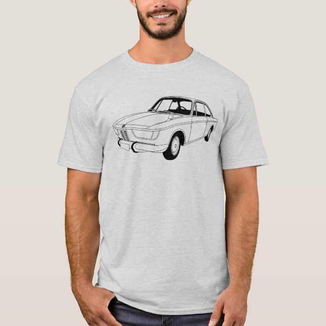 BMW 2000 CS T - Shirt (Vorderseite)