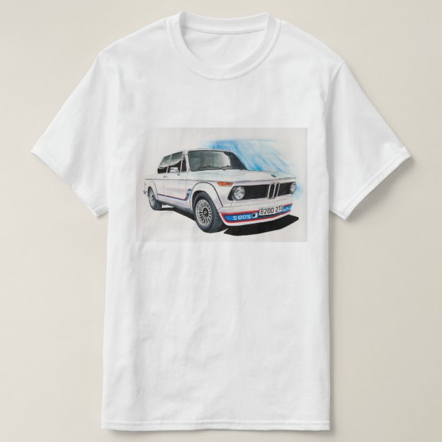 BMW 2002 TURBO T-Shirt (Design vorne)