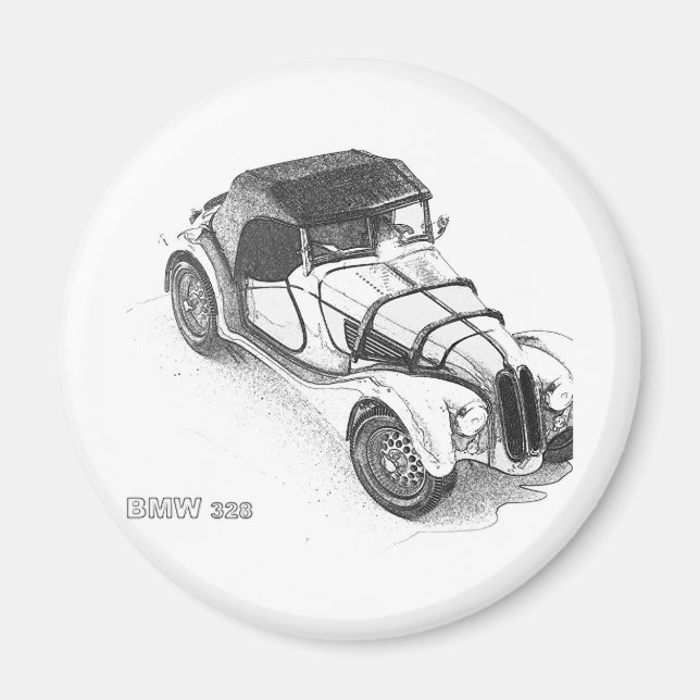 BMW 328 MAGNET (Vorne)