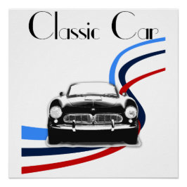 BMW 507 classic car Poster