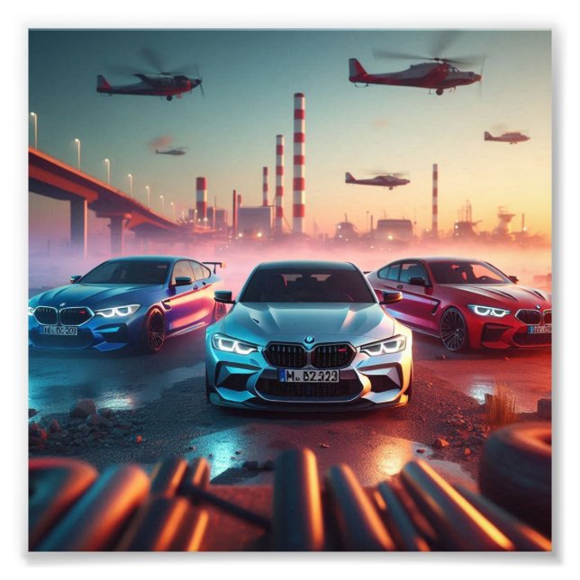 BMW Autos phantastisch super nettes Poster (Vorne)