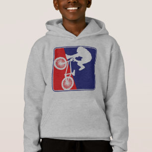 BMW Biker in der Luft Hoodie