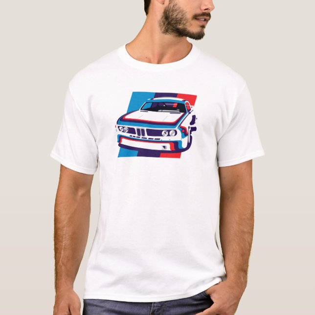 BMW CSL Motorsport T-Shirt (Vorderseite)