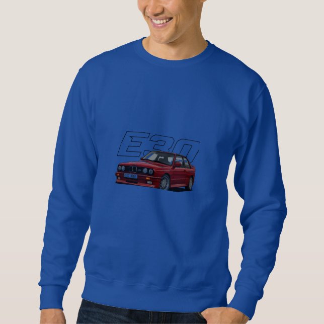 BMW E30 SWEATSHIRT (Vorderseite)
