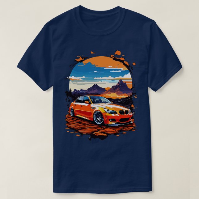 BMW E60 1 T-Shirt (Design vorne)