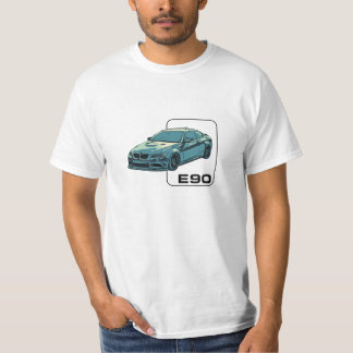 BMW E90 M3 Design - Grün T-Shirt