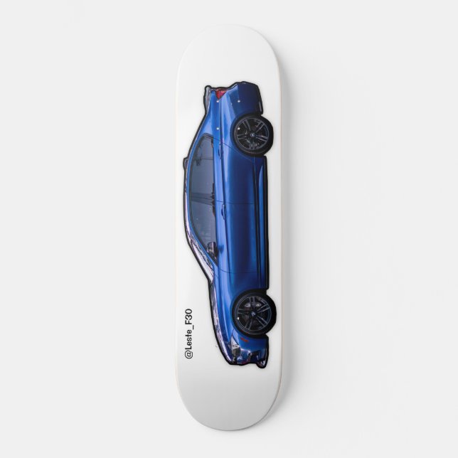 BMW F30 Skateboard Deck (Vorderseite)