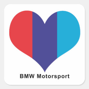 BMW Heart Motorsport Car Aufkleber