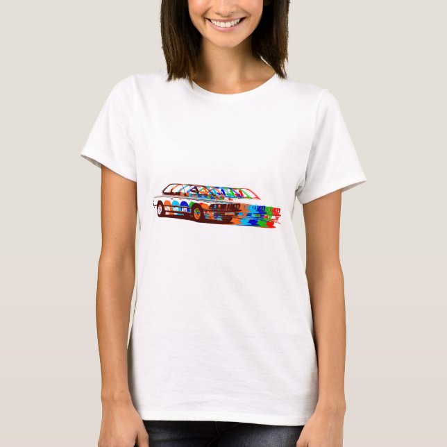 BMW klassisches volles colours2 T-Shirt (Vorderseite)