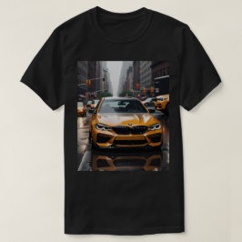 BMW M3 im Regen - New York City Performance T-S T-Shirt