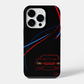 BMW M3 Streifen iPhone 14 Fall Hülle
