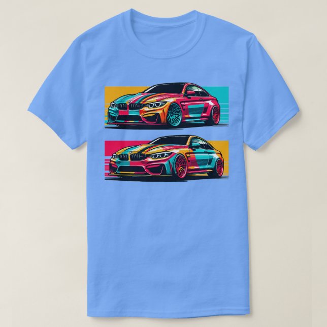BMW M4 19 T-Shirt (Design vorne)