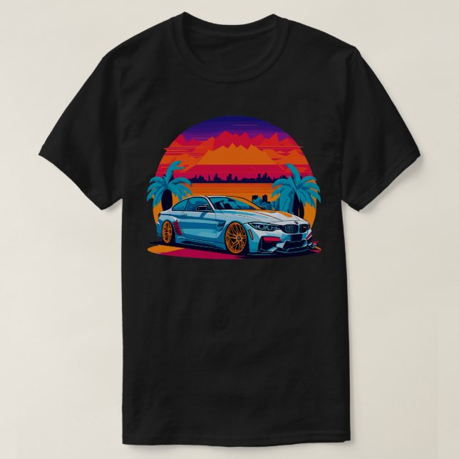 BMW M4 T-Shirt (Design vorne)